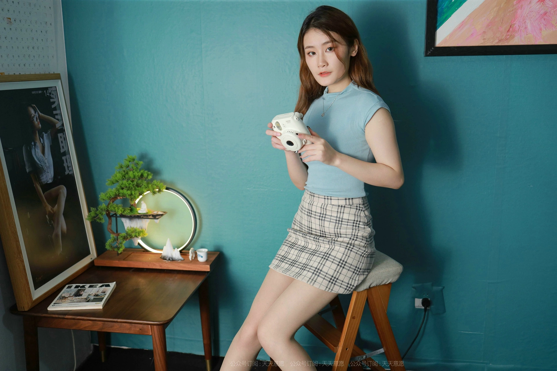 [IESS异思趣向] 2021.09.14 丝享家918:紫薇《天蓝色美甲》 2